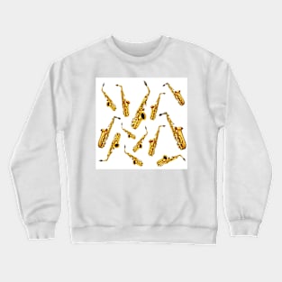 Saxo-Golden Crewneck Sweatshirt